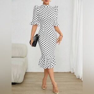 Polka dot dress